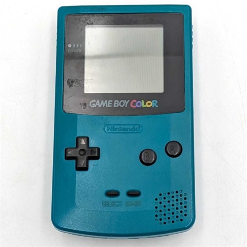 Gameboy Color - Console - Teal - SNR CH20583871  (B Grade) (Genbrug)